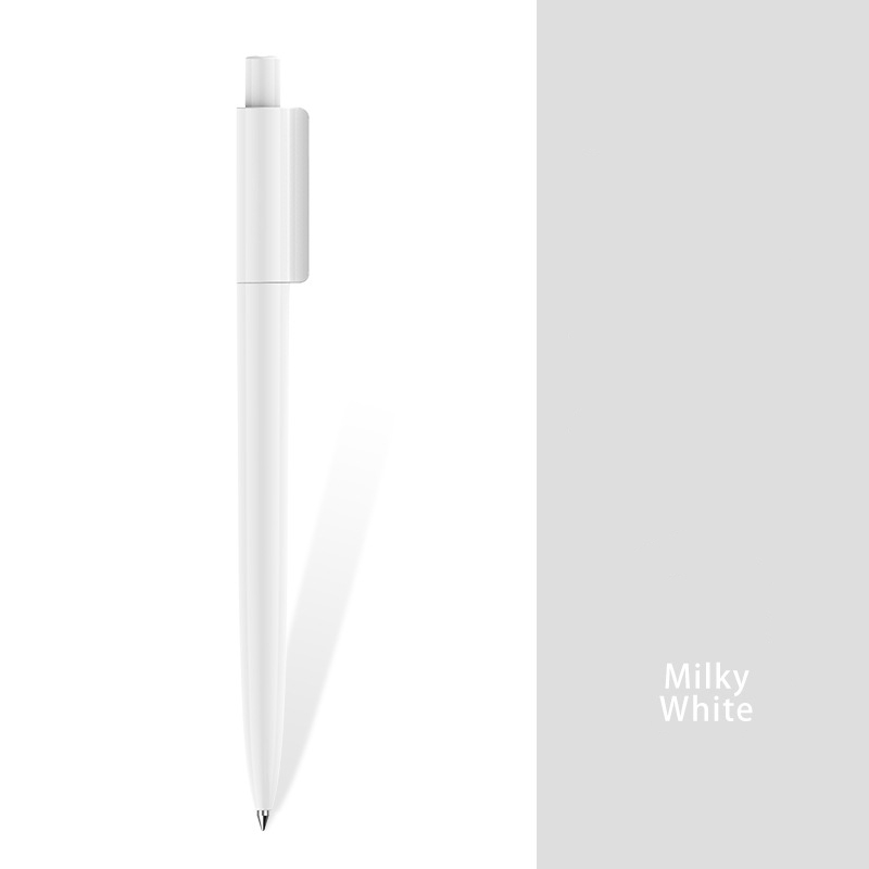 Jelly Color Retractable Gel Pen - Milky White