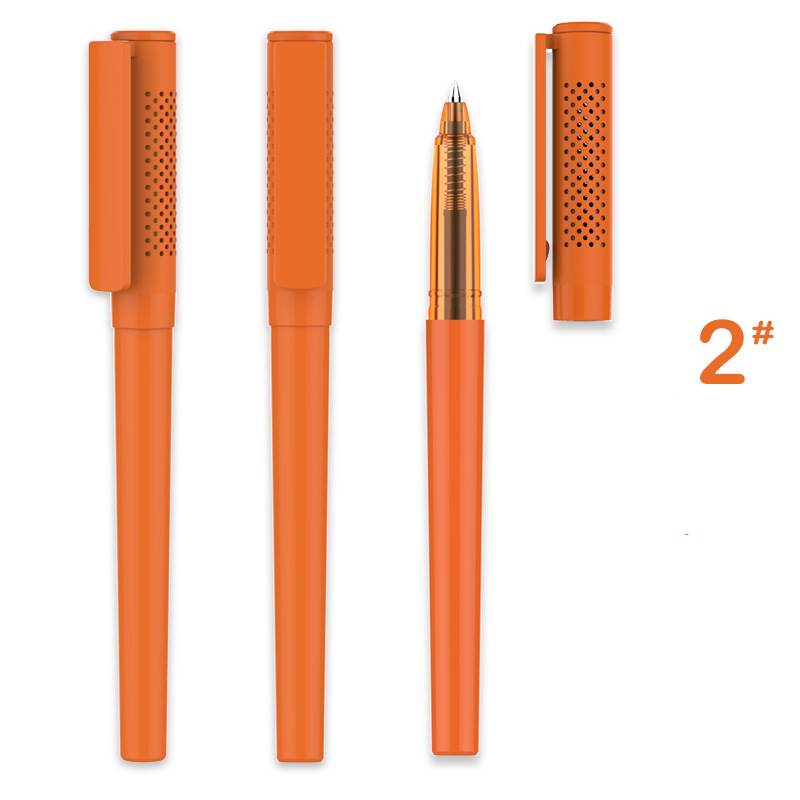 Logo Printing Office Gel Pen - Orange