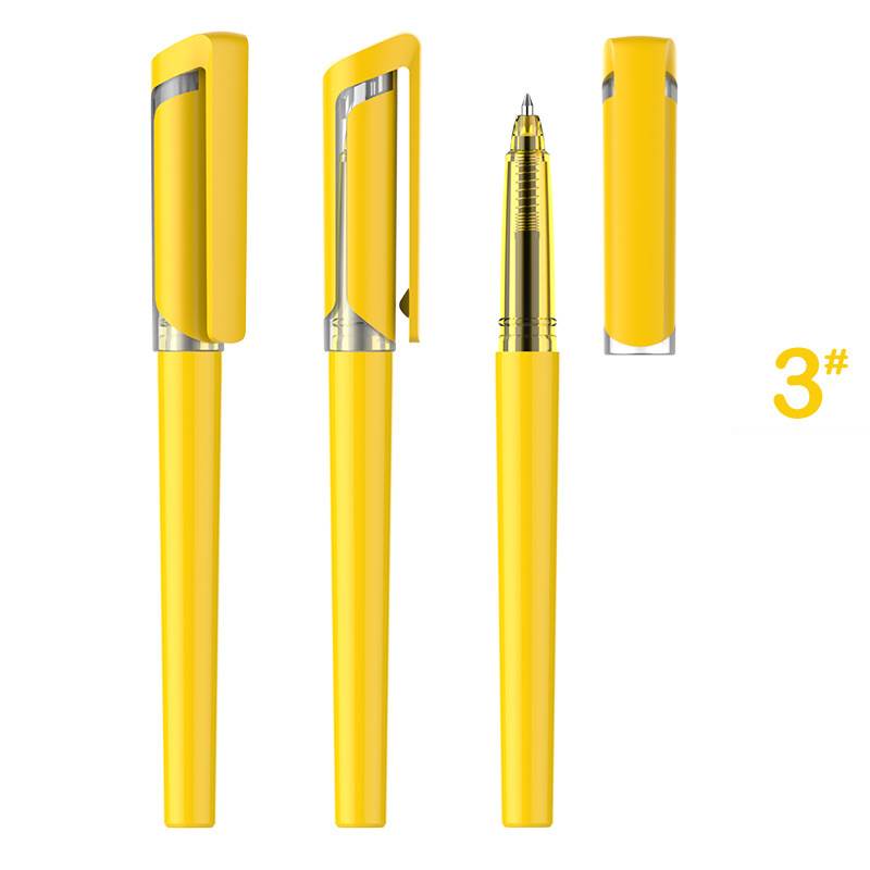 Multi Color Stylish Gel Pen - Yellow