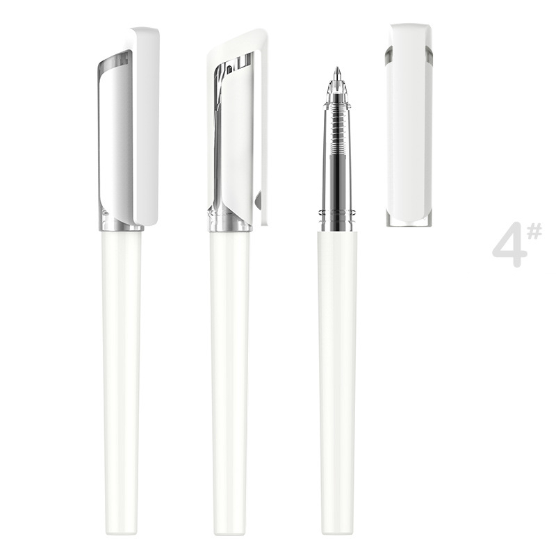 Multi Color Stylish Gel Pen - White