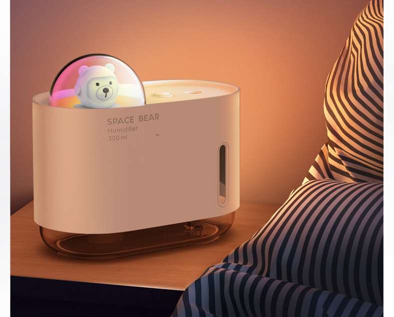 Night Light Space Bear Humidifier