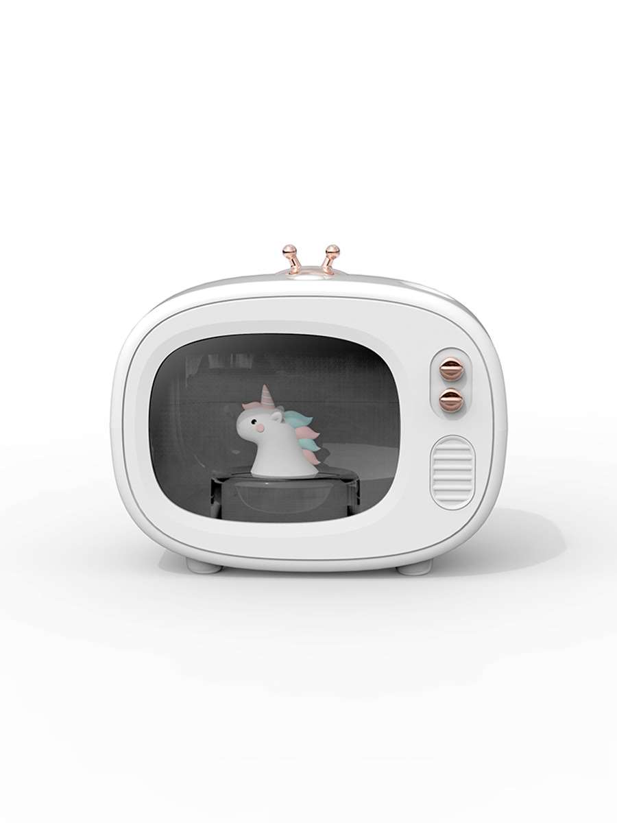 TV Set Cartoon Humidifier - White
