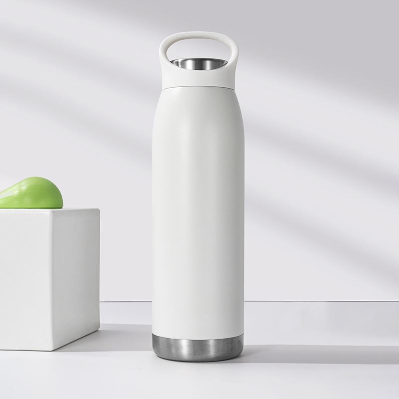Portable Outdoor Sports Water Bottle - White