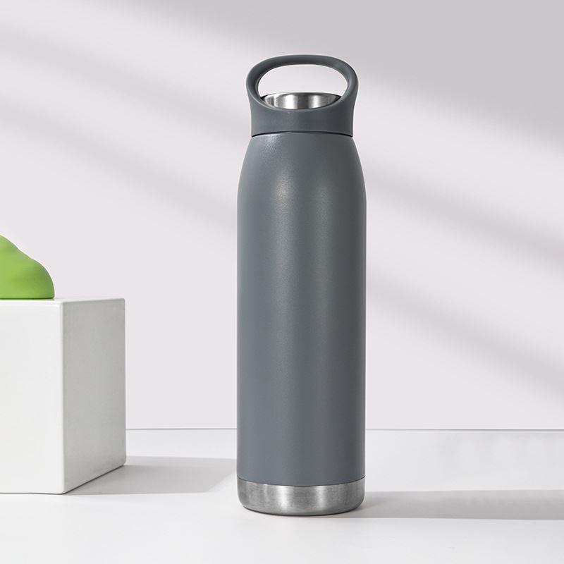 Portable Outdoor Sports Water Bottle - Gray
