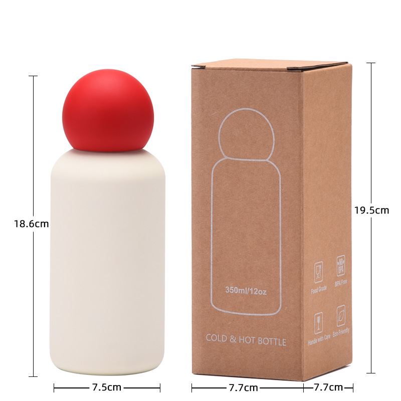Cute Round-Lid Outdoor Travel Mug - Packaging