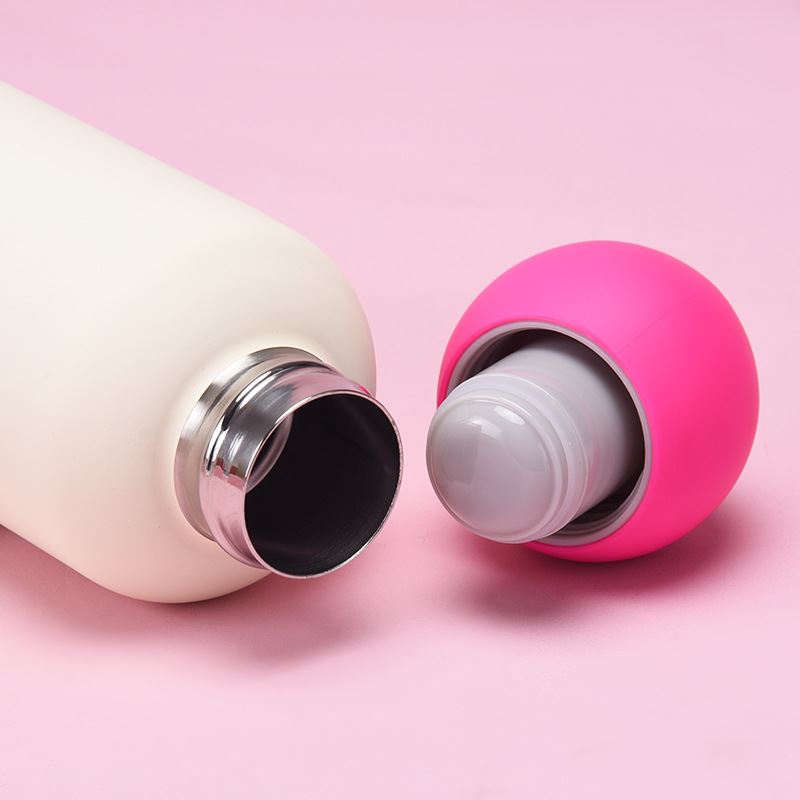Cute Round-Lid Outdoor Travel Mug - Bottle Cap