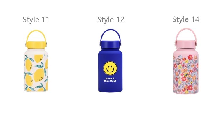 Stylish Printed Stainless Steel Tumbler – Style 11-14