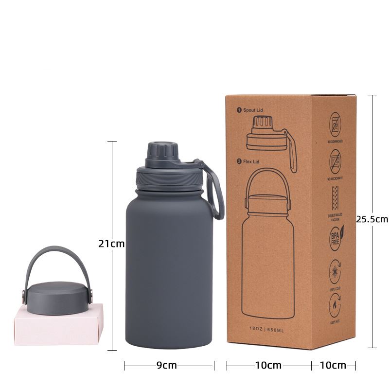 Two-Lid Stainless Insulated Tumbler - Packaging and Specification