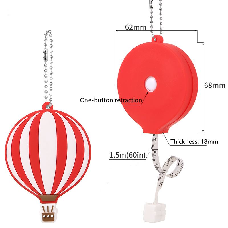 Hot Air Balloon PVC Tape Measure - Specification