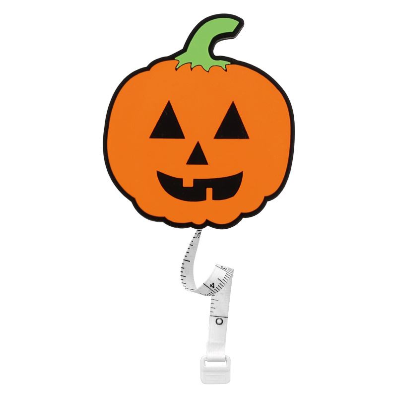 Pumpkin Skull PVC Tape Measure