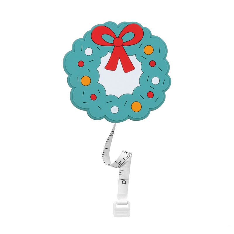 Christmas Wreath PVC Tape Measure