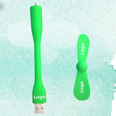 USB Portable Mini Fan - Logo Printing