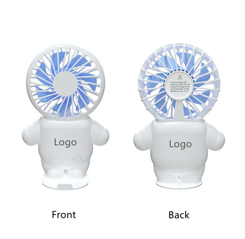 Cute Figure Handheld and Desk Fan - Logo Printing