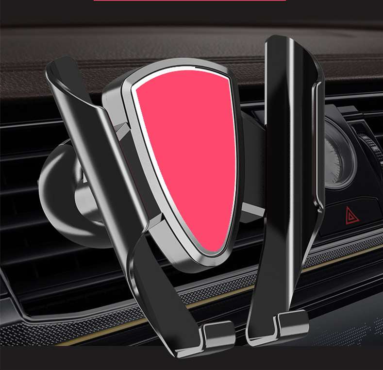 V-Shaped Car Phone Holder - Rosy