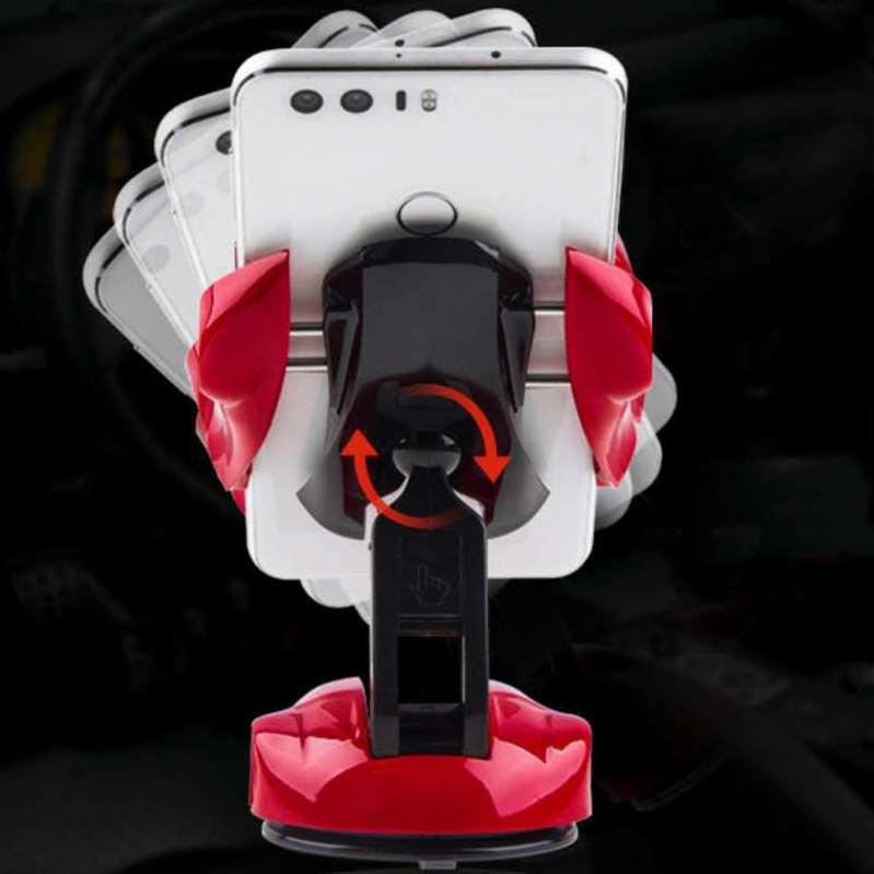 Transformable Car Mount Holding a Phone