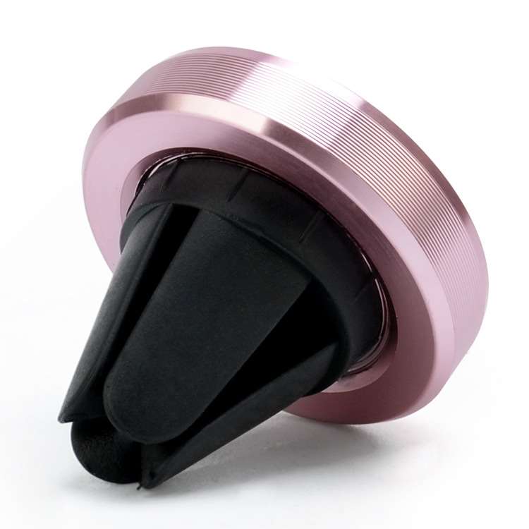 Magnetic Vent-Style Car Phone Mount - Rose gold