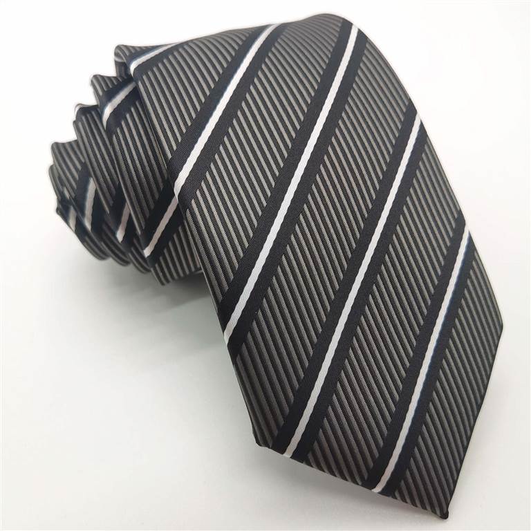 3.15 inch Striped Polyester Tie of Men - Classic Stripes