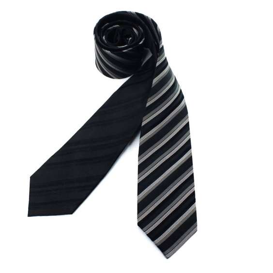 Silver Thread Luxurious Business Tie - 02