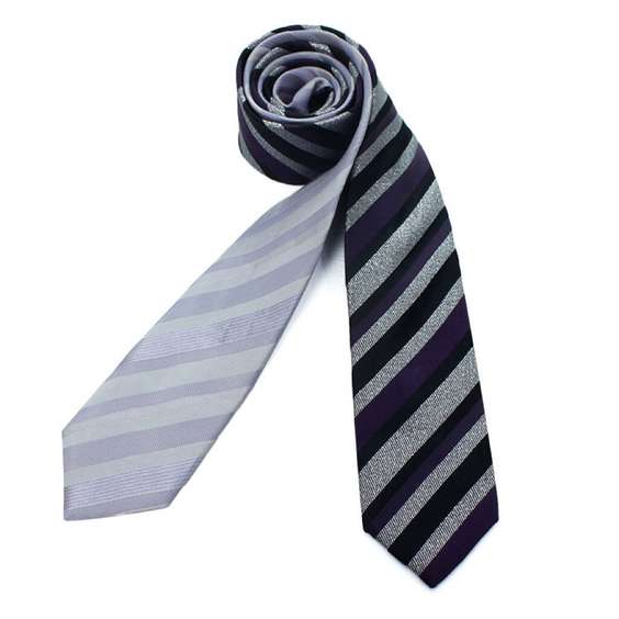 Silver Thread Luxurious Business Tie - 03