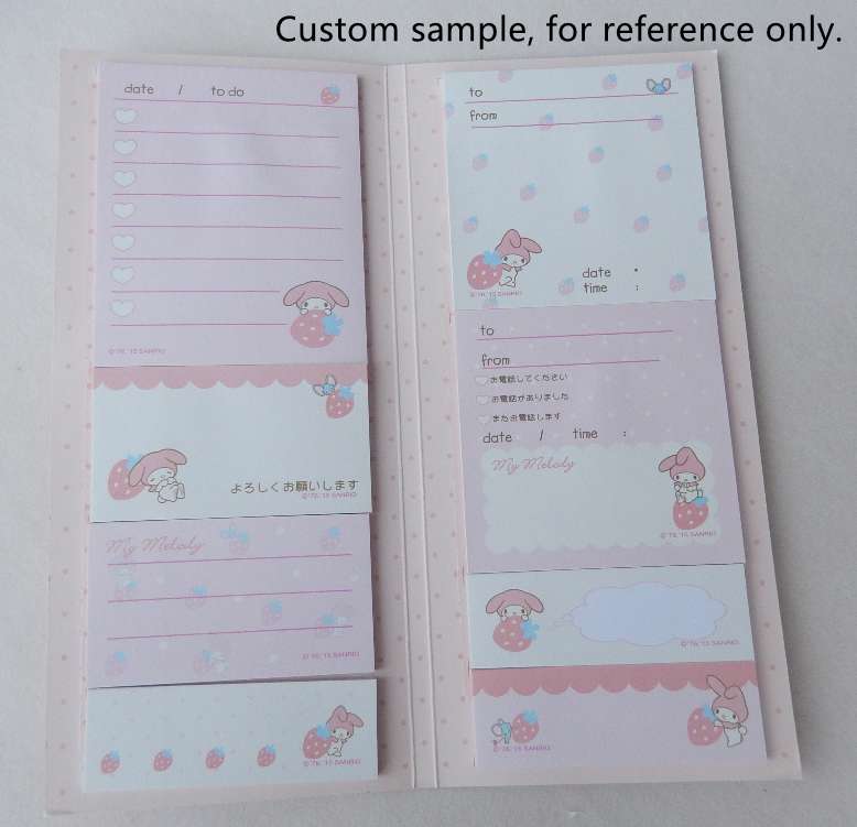 Soft Cover Sticky Book - Sample 3