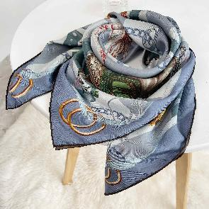 How to Wear a Carousel Dreams Silk Scarf