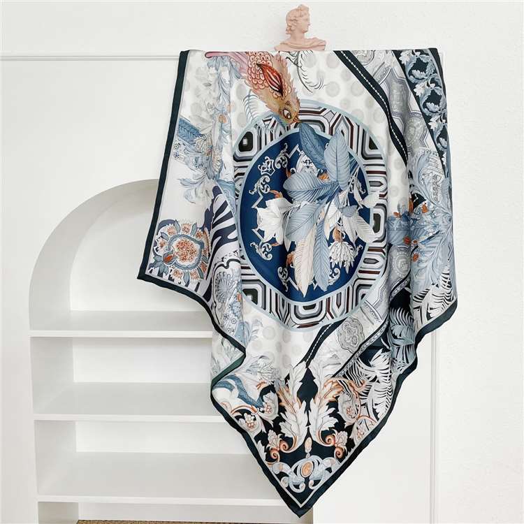 A Remarkable Encounter with Celadon Silk Scarf - Product Details