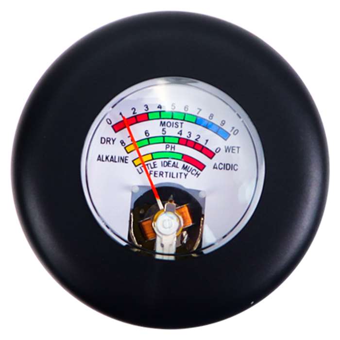 3-in-1 Pointer Readout Soil Fertility Tester - Display