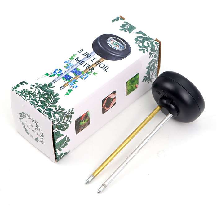 3-in-1 Pointer Readout Soil Fertility Tester - Packaging