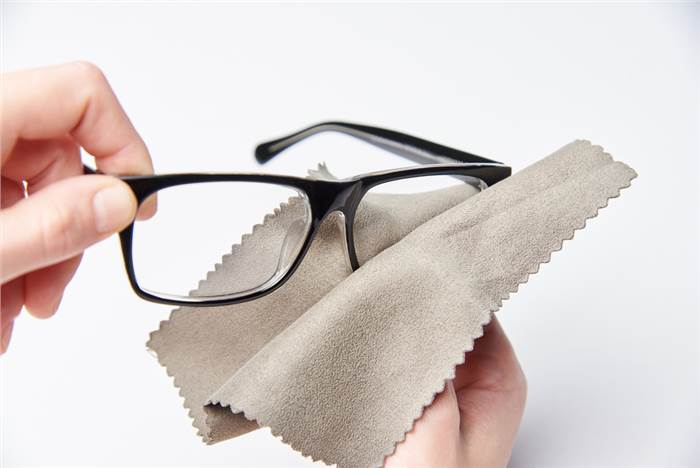 Suede Fabric Glasses Cleaning Cloth