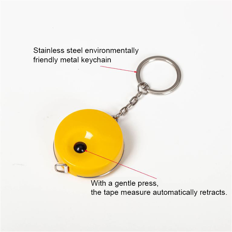Colorful Stylish ABS Tape Measure - Snap-back Function