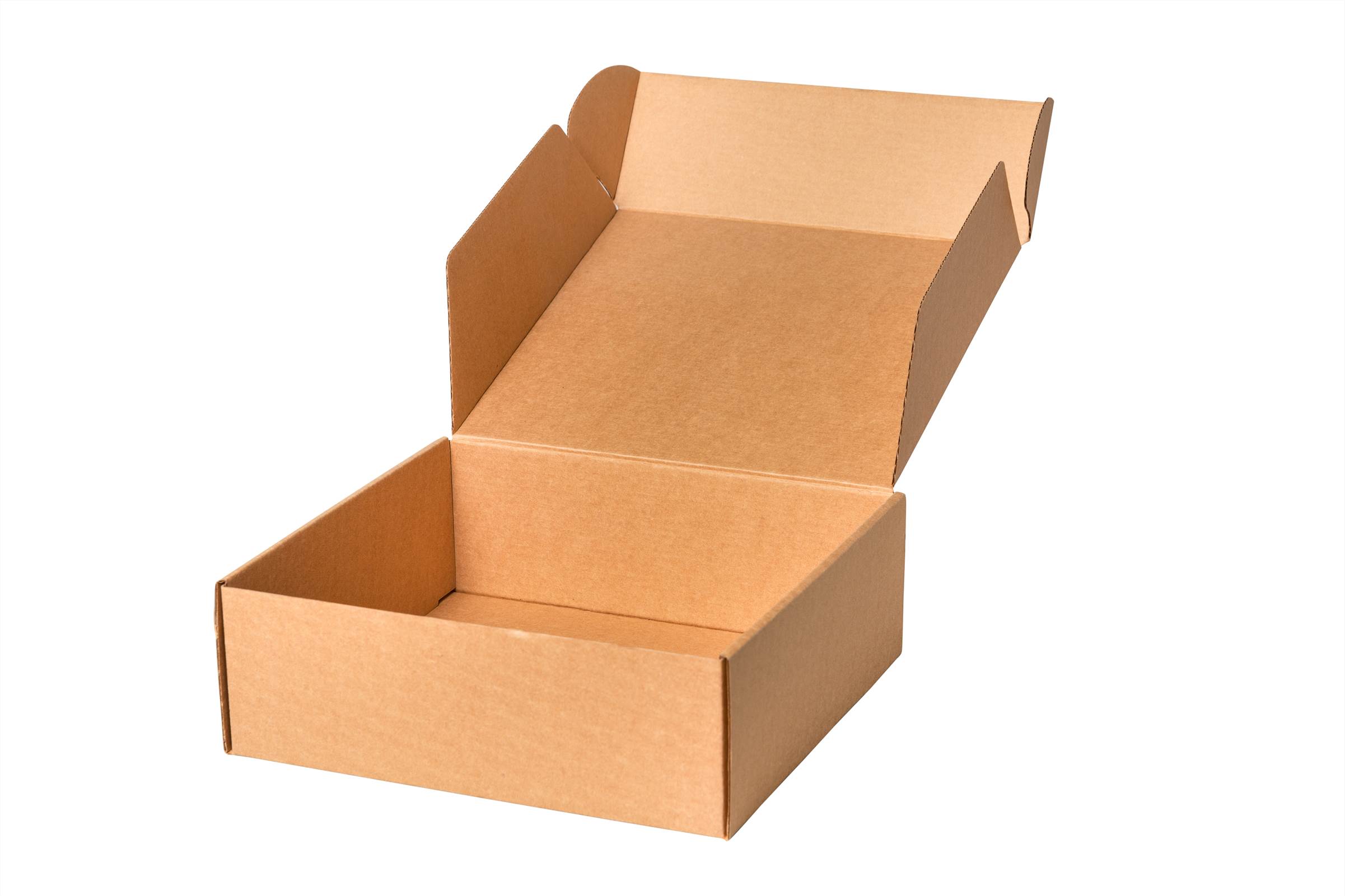 Tab Lock Shipping Box - Kraft Cardboard