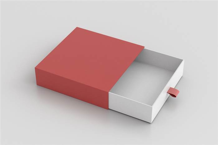 Tray and Sleeve Box - Red