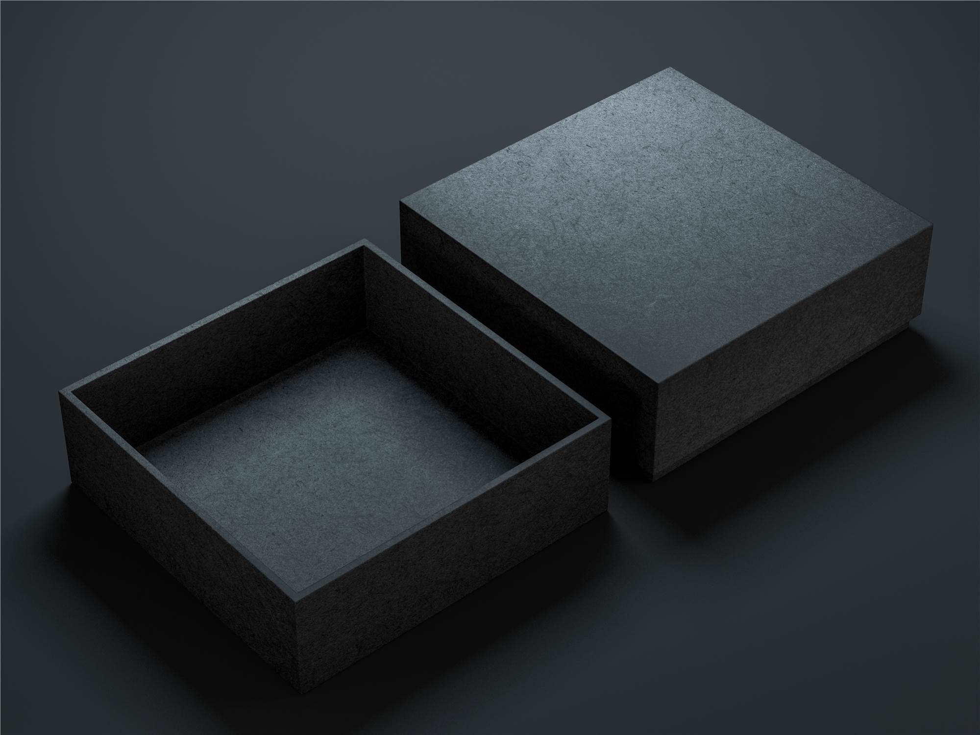 Two-Piece Box - Black