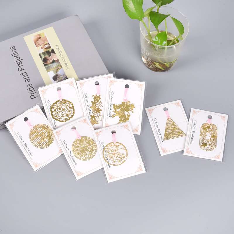 Romantic Sakura Metal Bookmark - Packaging