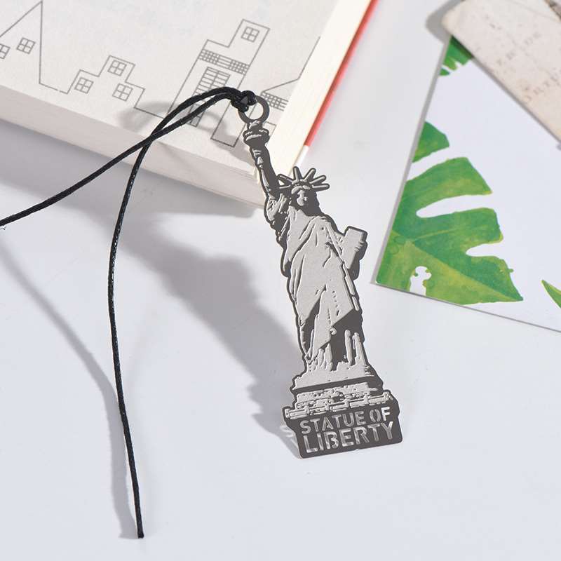Landmark Series Metal Bookmark - The Statue of Liberty