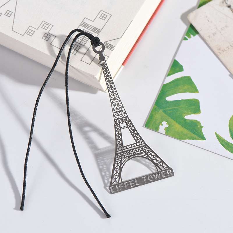 Landmark Series Metal Bookmark - Eiffel Tower