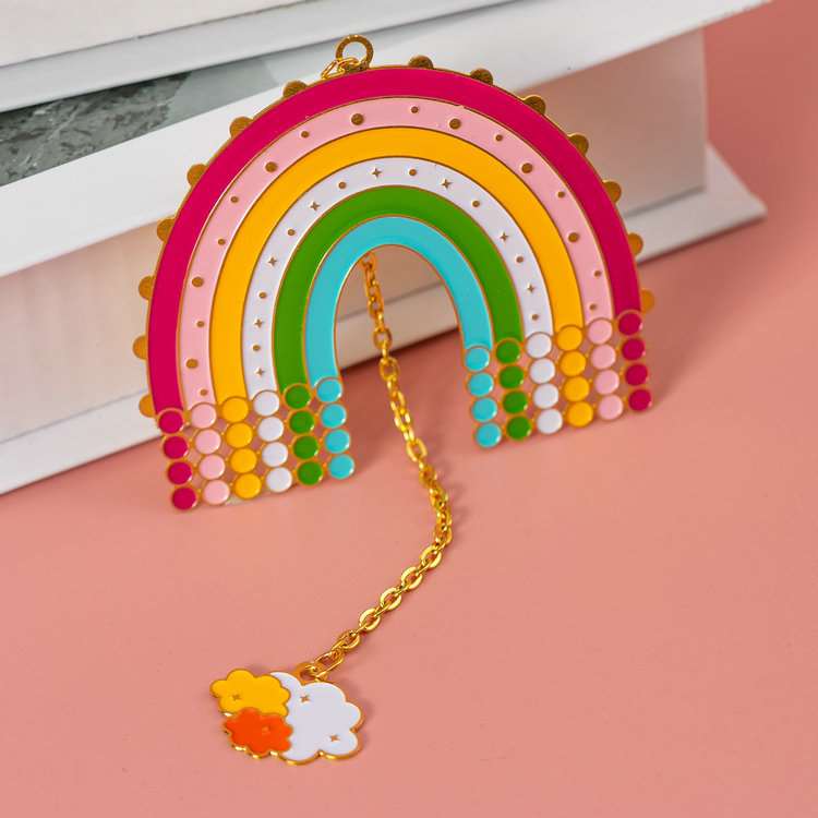 Rainbow Metal Bookmark - Style 4